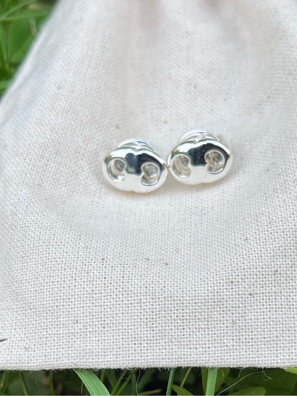Tory Burch - Silver - Gemini - Stud Earrings